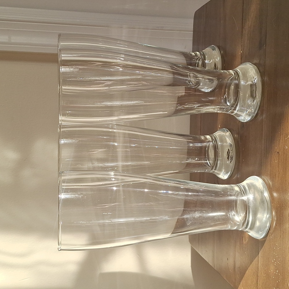 Pilsner Beer Clear Glasses Set Of 4 - Picture 4 of 6
